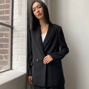 Club Double-Breasted Blazer - Medium Mint Green